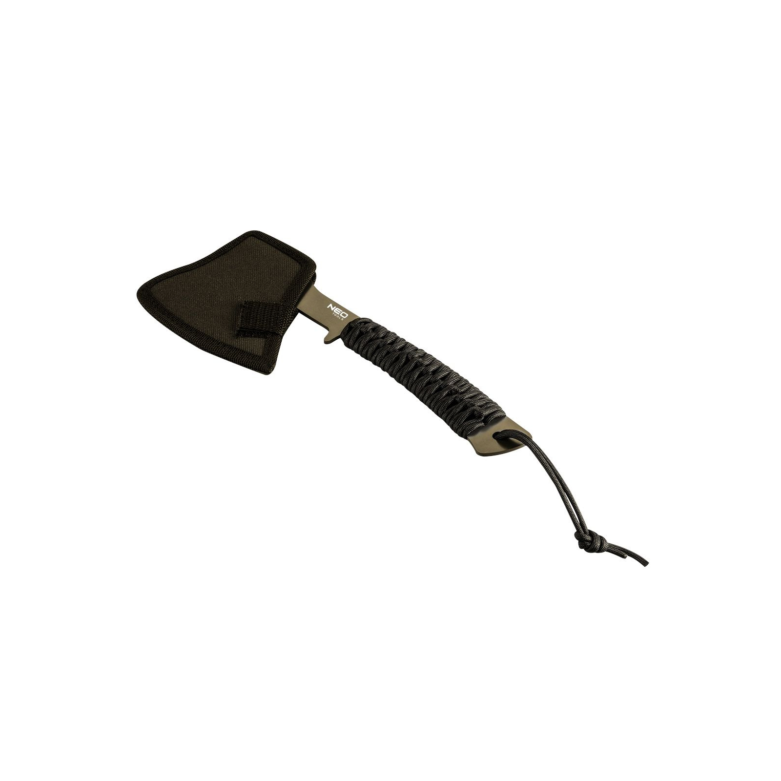 Сокира Neo Tools 26см, лезо 8см, 3Cr13, ручка з паракорду (63-118) зображення 2