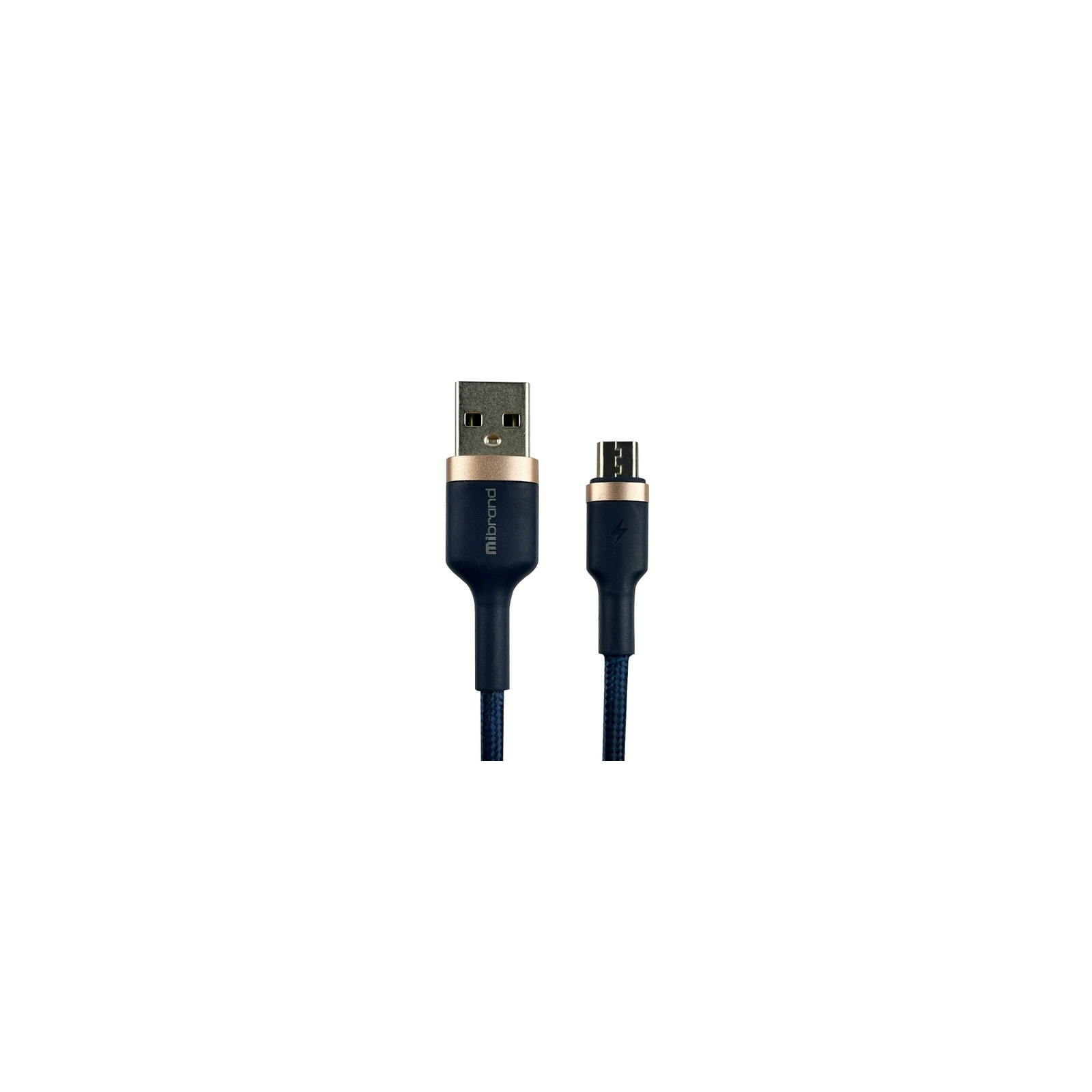 Дата кабель USB 2.0 AM to Micro 5P 1.0m MI-71 2.4A Navy Blue Mibrand (MIDC/71MNB)