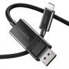 Кабель мультимедийный USB-C to DisplayPort 1.8m 8K 30Hz Choetech (XCP-1803-BK) изображение 2