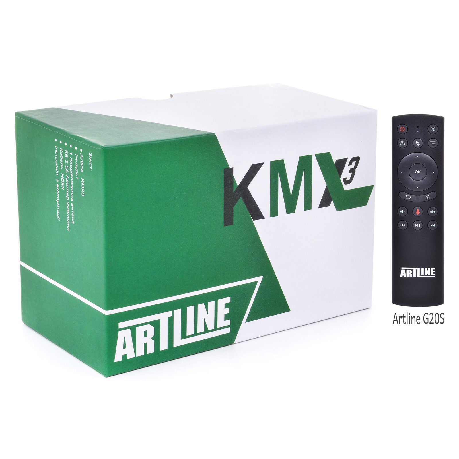 Медіаплеєр Artline TvBox KMX3 (KMX3) зображення 8