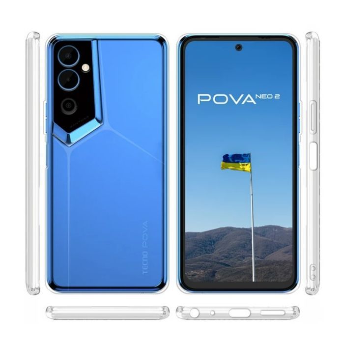 Чохол до мобільного телефона BeCover Tecno POVA Neo 2 (LG6n) Transparancy (708664) зображення 2