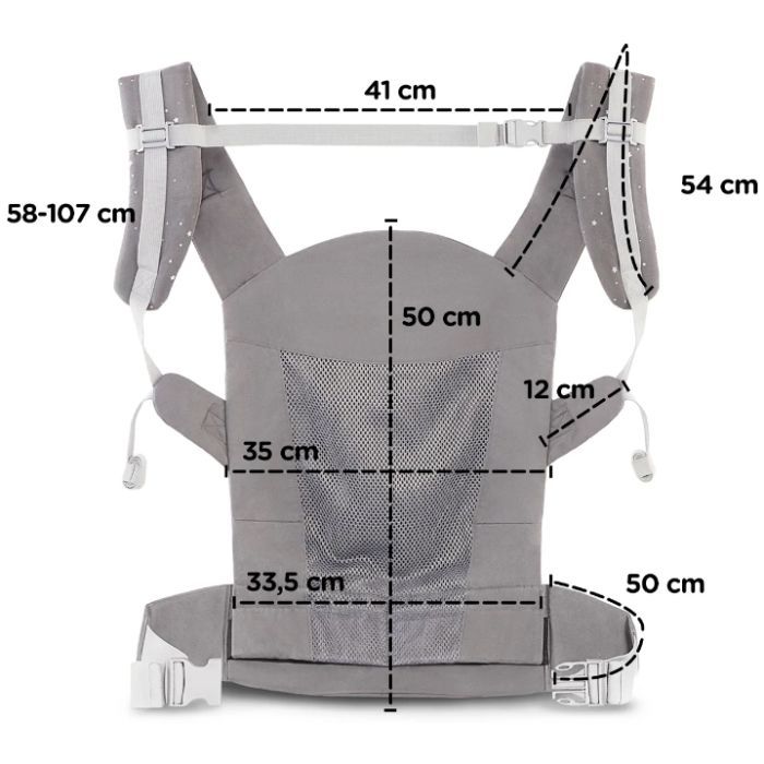 Рюкзак-переноска Kinderkraft Huggy Bird (5902533914432) зображення 11 Рюкзак-переноска Kinderkraft Huggy Bird (5902533914432) зображення 11