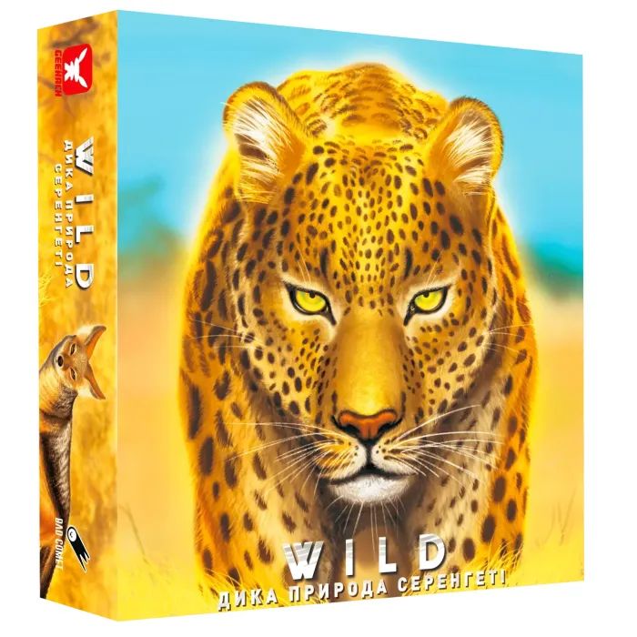 Настольная игра Geekach Games Дикая природа. Серенгети (Wild: Serengeti) (GKCH056WS)
