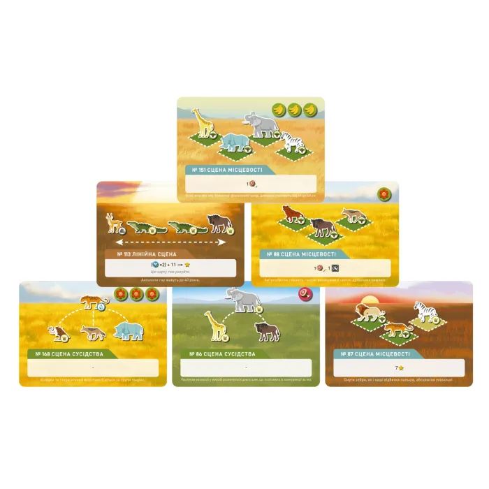 Настольная игра Geekach Games Дикая природа. Серенгети (Wild: Serengeti) (GKCH056WS) изображение 2