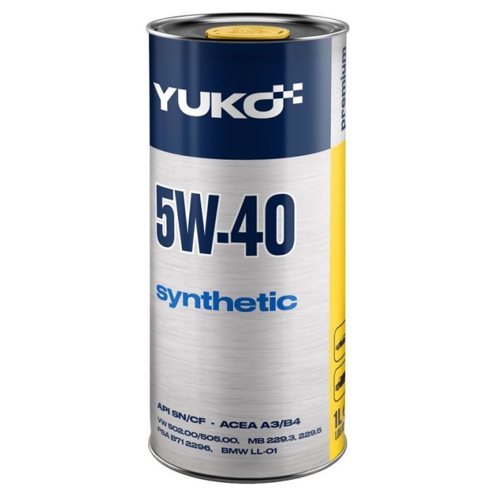 Моторна олива Yuko SYNTHETIC 5W-40 1л (4820070241150)