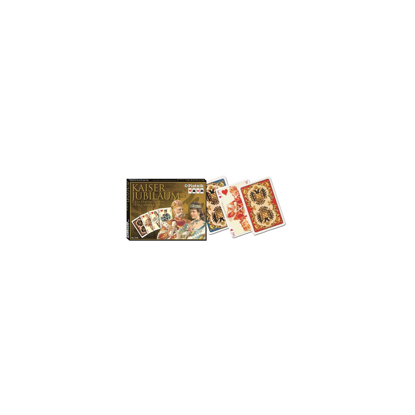 Карты игральные Piatnik Австрийская Империя, 2 колоды х 55 карт (PT-213847)