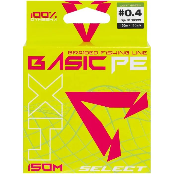 Шнур Select Basic PE 150m Dark Green 0.08mm 8lb/4kg (1870.18.20) зображення 2