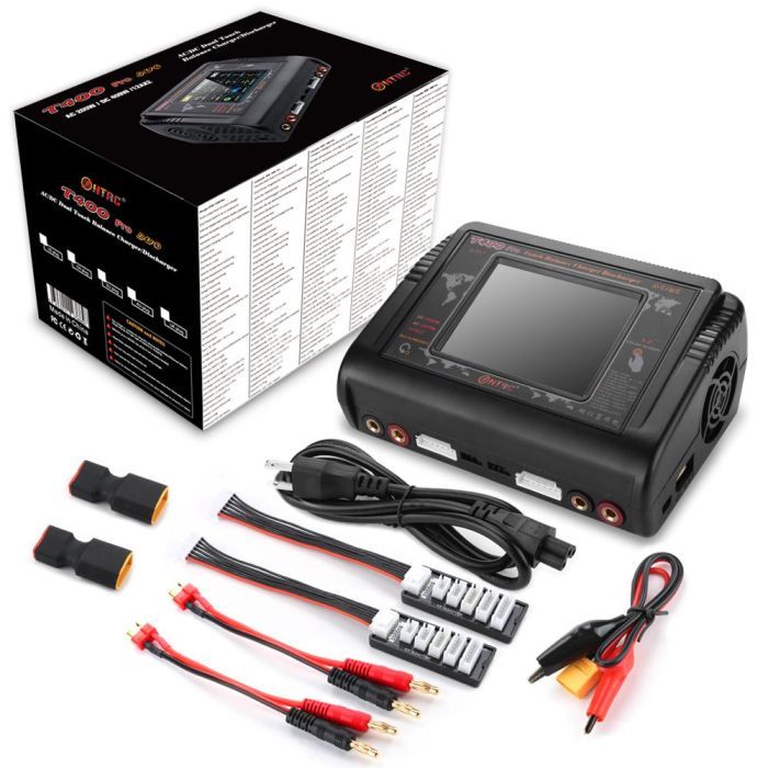 Зарядное устройство для дрона HTRC T400 pro Duo Lipo Charger Battery Discharger 2Channel AC 150 (HT-T400PRO/HP9915.0284) изображение 3