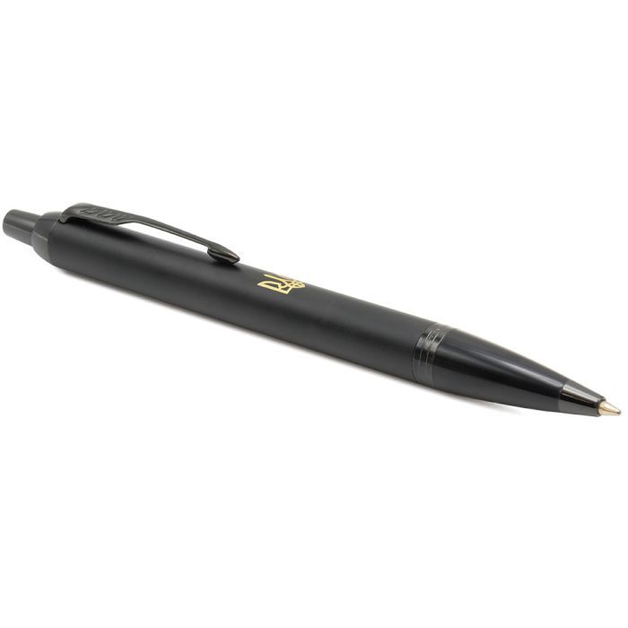 Ручка шариковая Parker IM 17 UKRAINE Achromatic Black BT BP Трезубец (22932_TR) изображение 2