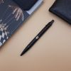 Ручка шариковая Parker IM 17 UKRAINE Achromatic Black BT BP Трезубец (22932_TR) изображение 3
