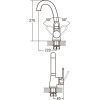 Смеситель AQUATICA HL-4B130C изображение 3