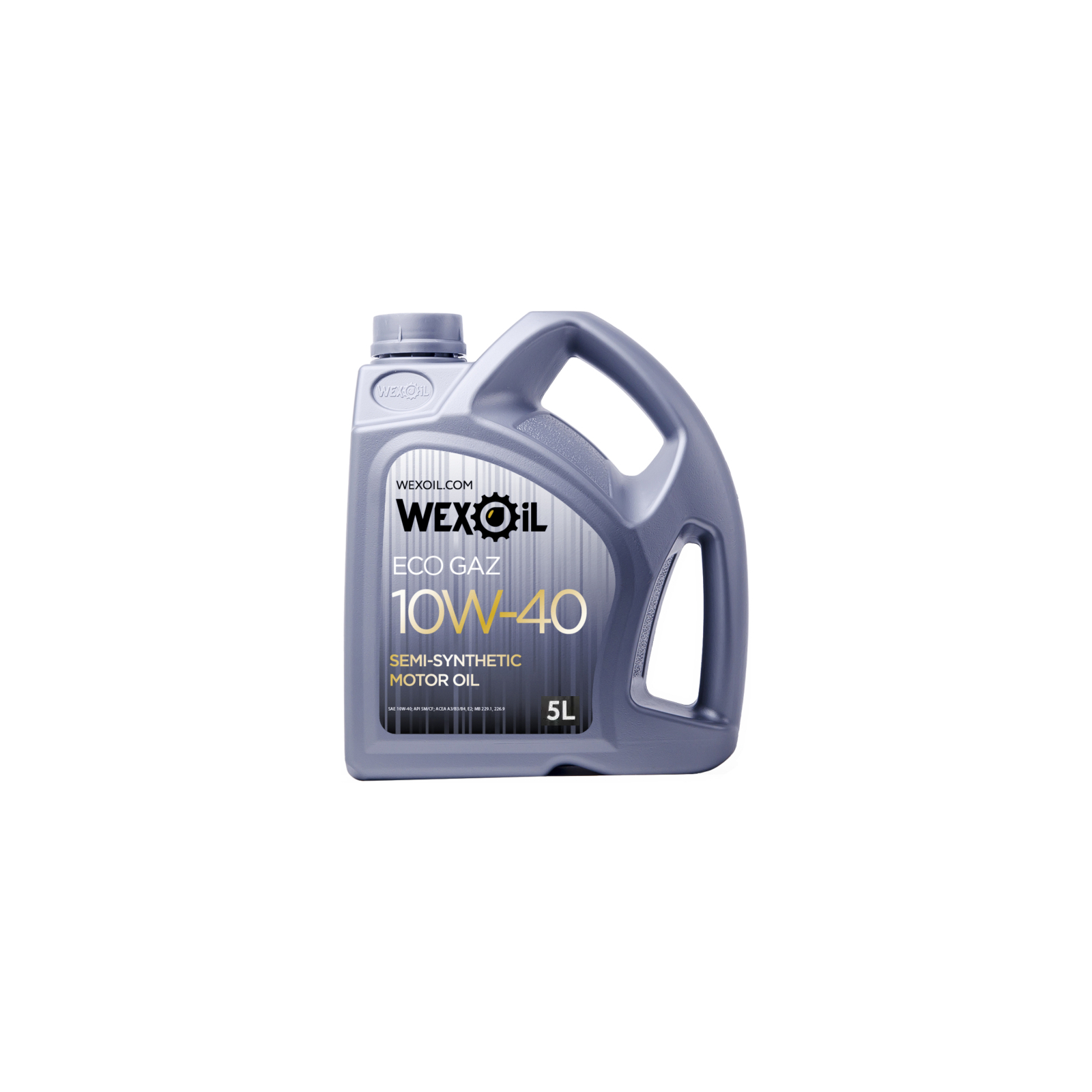 Моторное масло WEXOIL Eco gaz 10w40 5л (WEXOIL_62584)