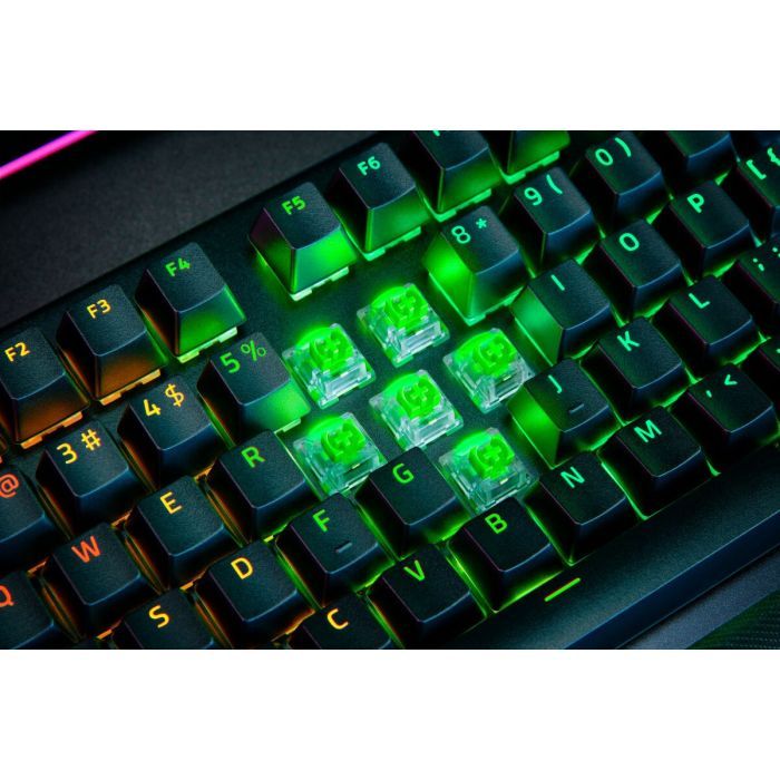 Клавиатура Razer BlackWidow V4 PRO Green Switch USB UA Black (RZ03-04680100-R3M1) изображение 8