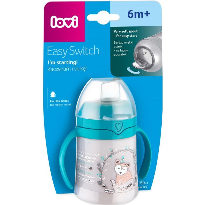 Поїльник-непроливайка Lovi Easy Switch Indian Summer 150 мл (35/352) зображення 2