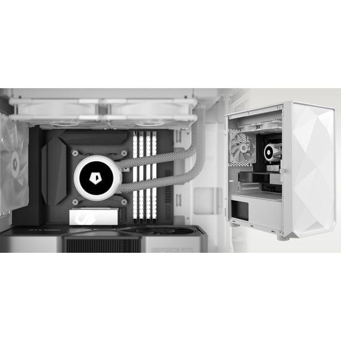 Система рідинного охолодження ID-Cooling FROSTFLOW 240 XT SNOW зображення 11