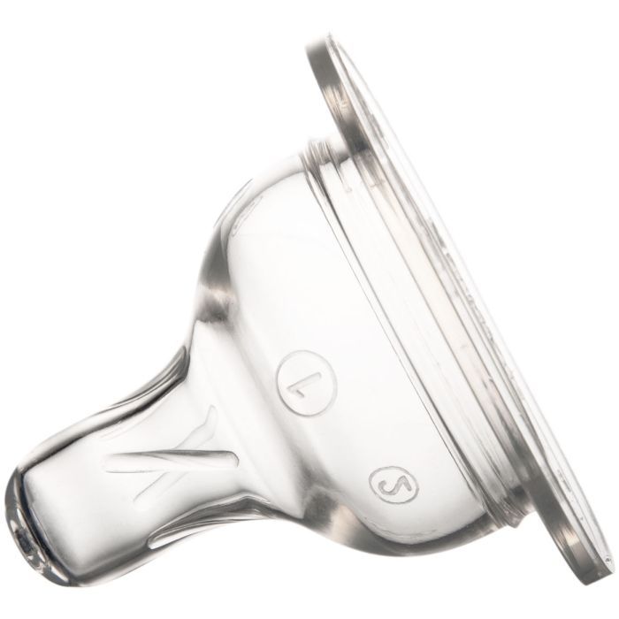 Соска Canpol babies EasyStart силиконовая с широким горлышком, 3-х позиционная 1 шт. (21/724) изображение 3