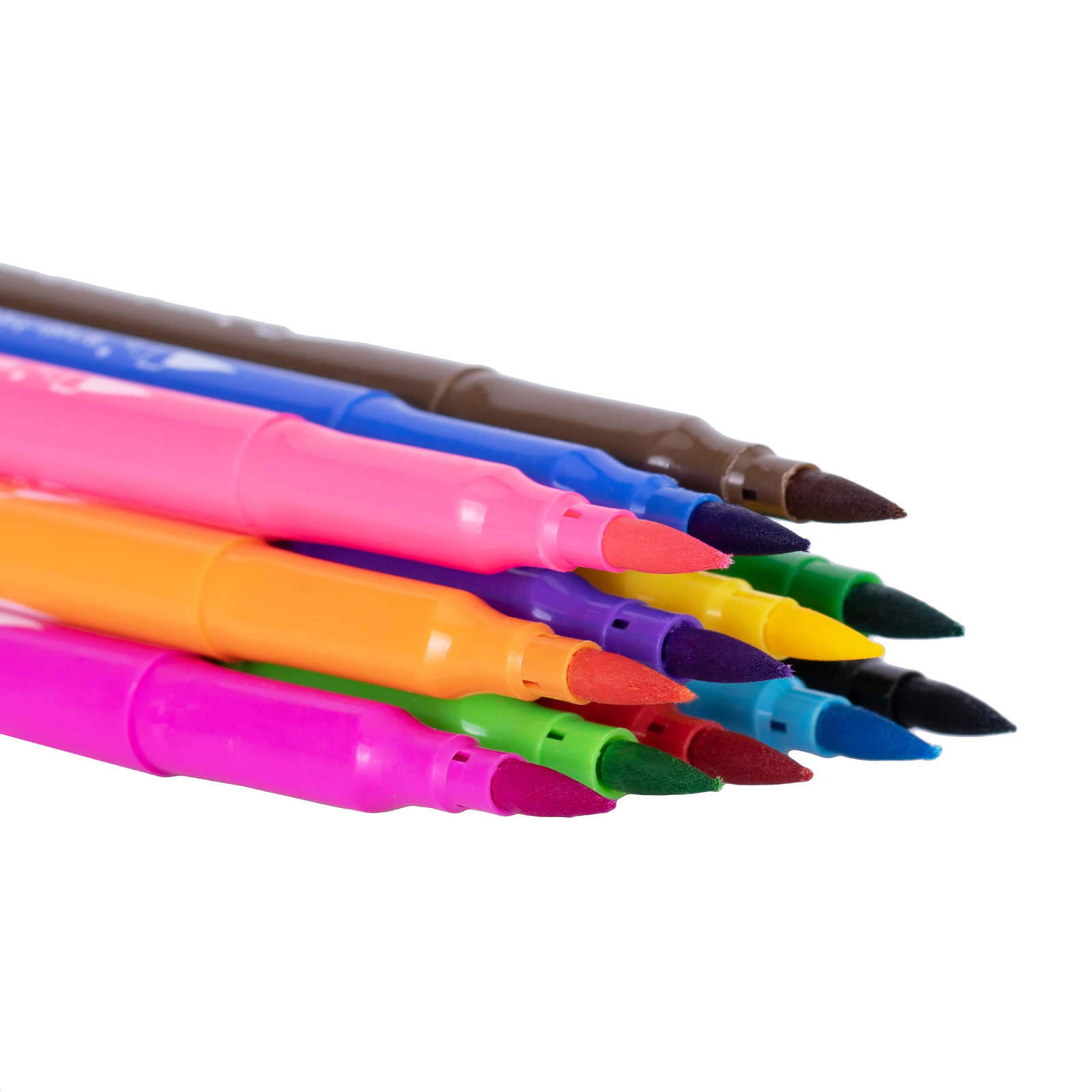 Фломастери Maxi пензлики BRUSH-TIPPED, 12 кольорів, лінія 2-5 мм (MX15233) зображення 4