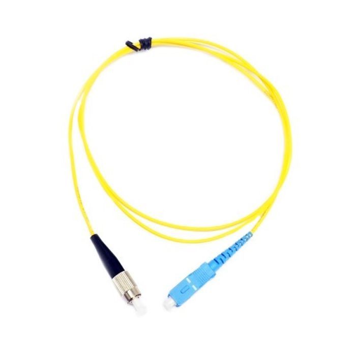 Оптический патчкорд Eserver FC-SC SingleMode, Simplex, 1m (ES-SC-FC/UPC-1-SM-S)