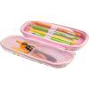 Пенал Cool For School с окошком 1 отделение с органайзером розовый (QT-5751-Pink) изображение 2