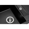 Мойка кухонная GRANADO VALENCIA black shine (gr0701) изображение 4