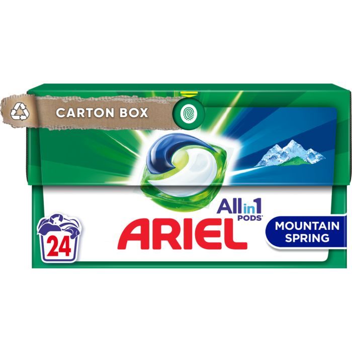 Капсулы для стирки Ariel Pods Все-в-1 Горный родник 44 шт. (8001090337108)