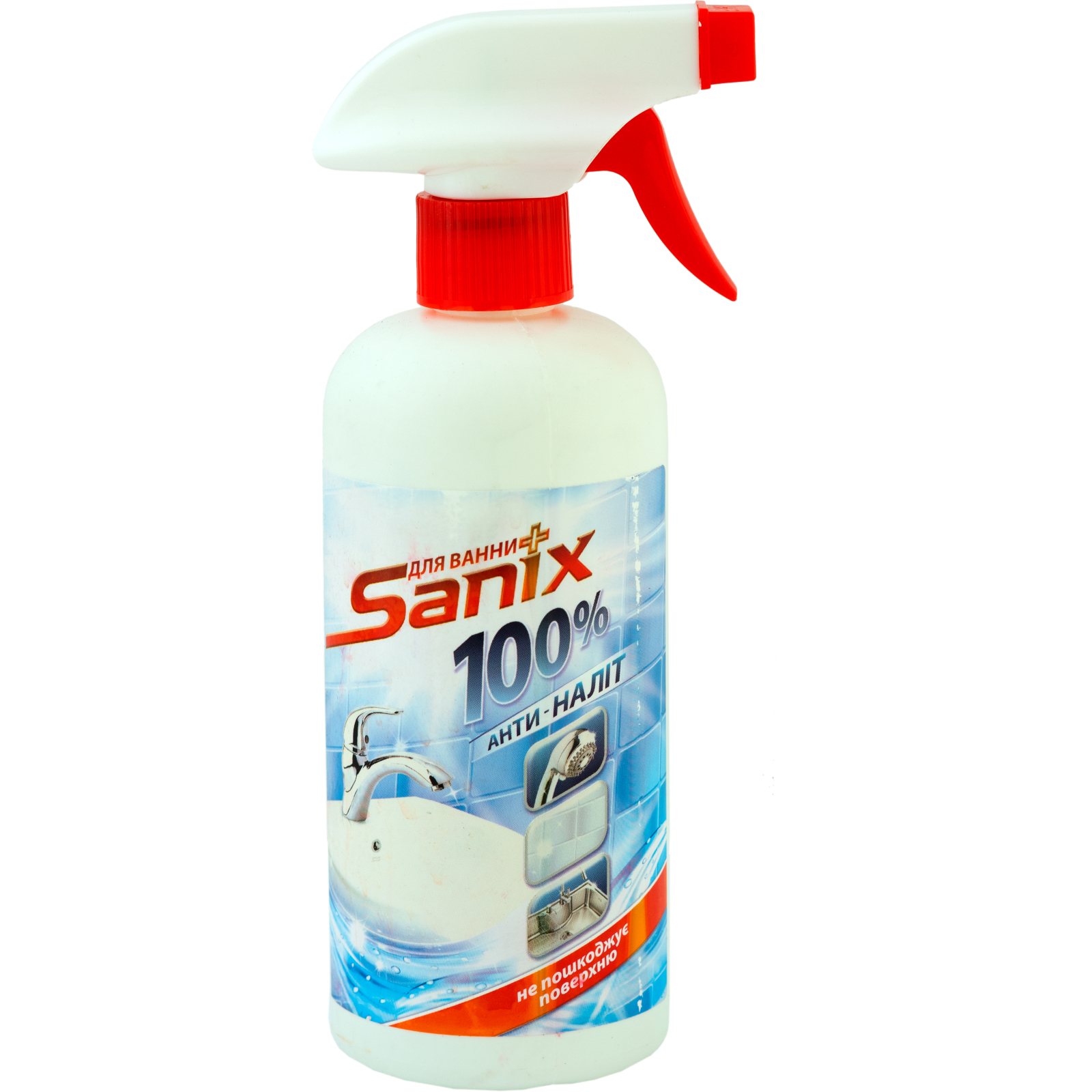 Спрей для чистки ванн Sanix Антиналет 500 мл (4820167004385)