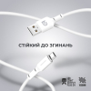 Дата кабель USB 2.0 AM to Type-C 1.0m AR12 3A white Armorstandart (ARM59530) изображение 2