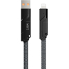 Дата кабель USB 2.0 AM/USB-C to Lightning + Type-C 1.5m PD-B96th Black Proda (PD-B96th-BK) зображення 2