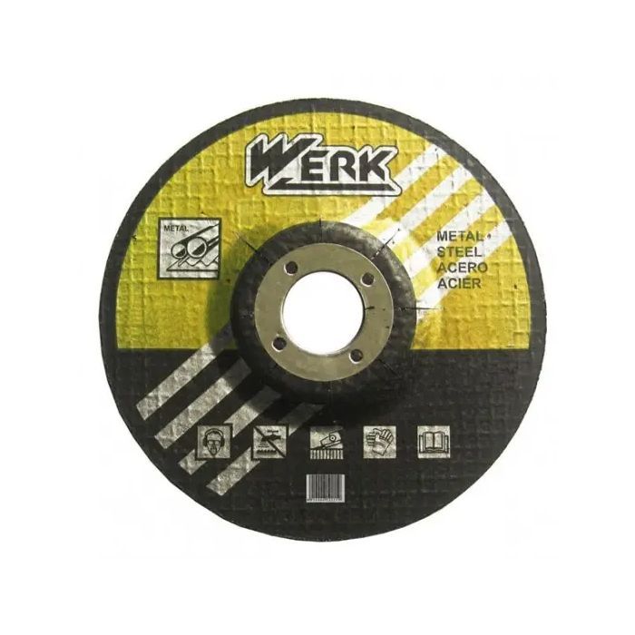 Круг зачистний Werk по металу 230х6,3х22,23мм (34019)