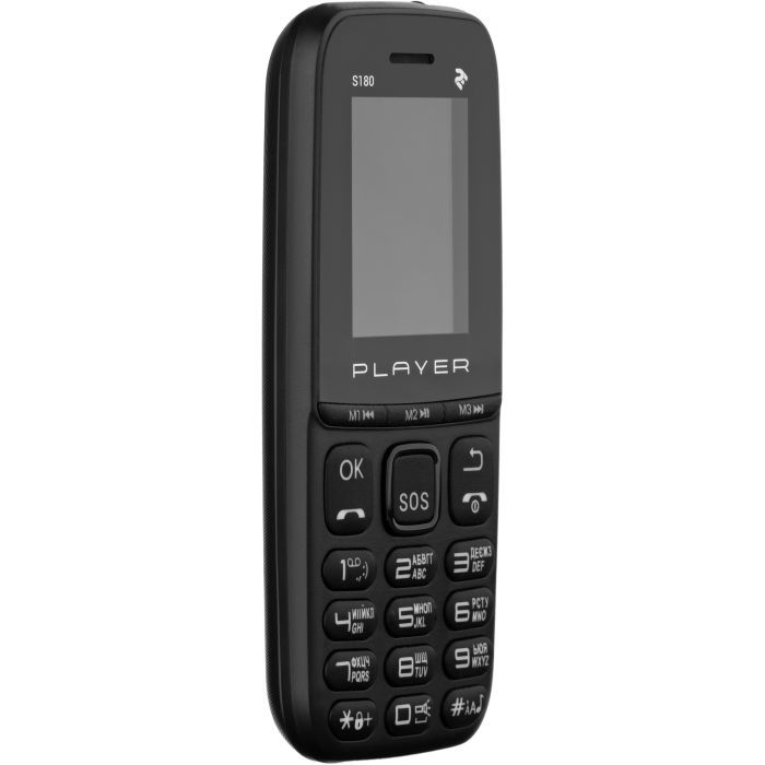 Мобильный телефон 2E S180 2021 Black (688130243377) изображение 4