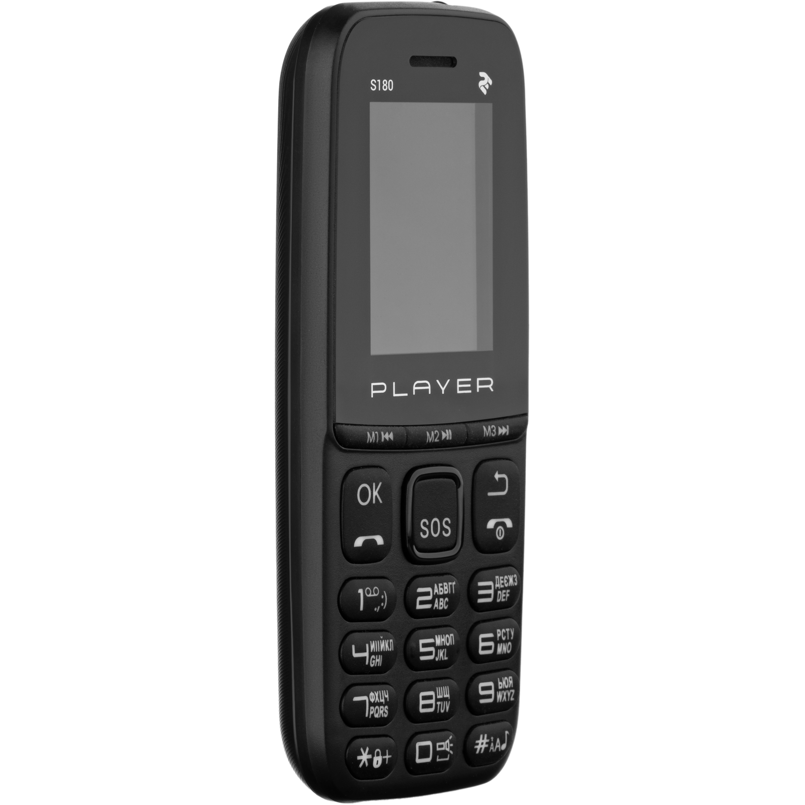 Мобильный телефон 2E S180 2021 Black (688130243377) изображение 4