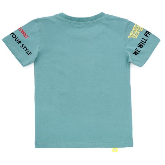 Футболка дитяча Blueland PEACEFUL (11016-116B-mint) зображення 2