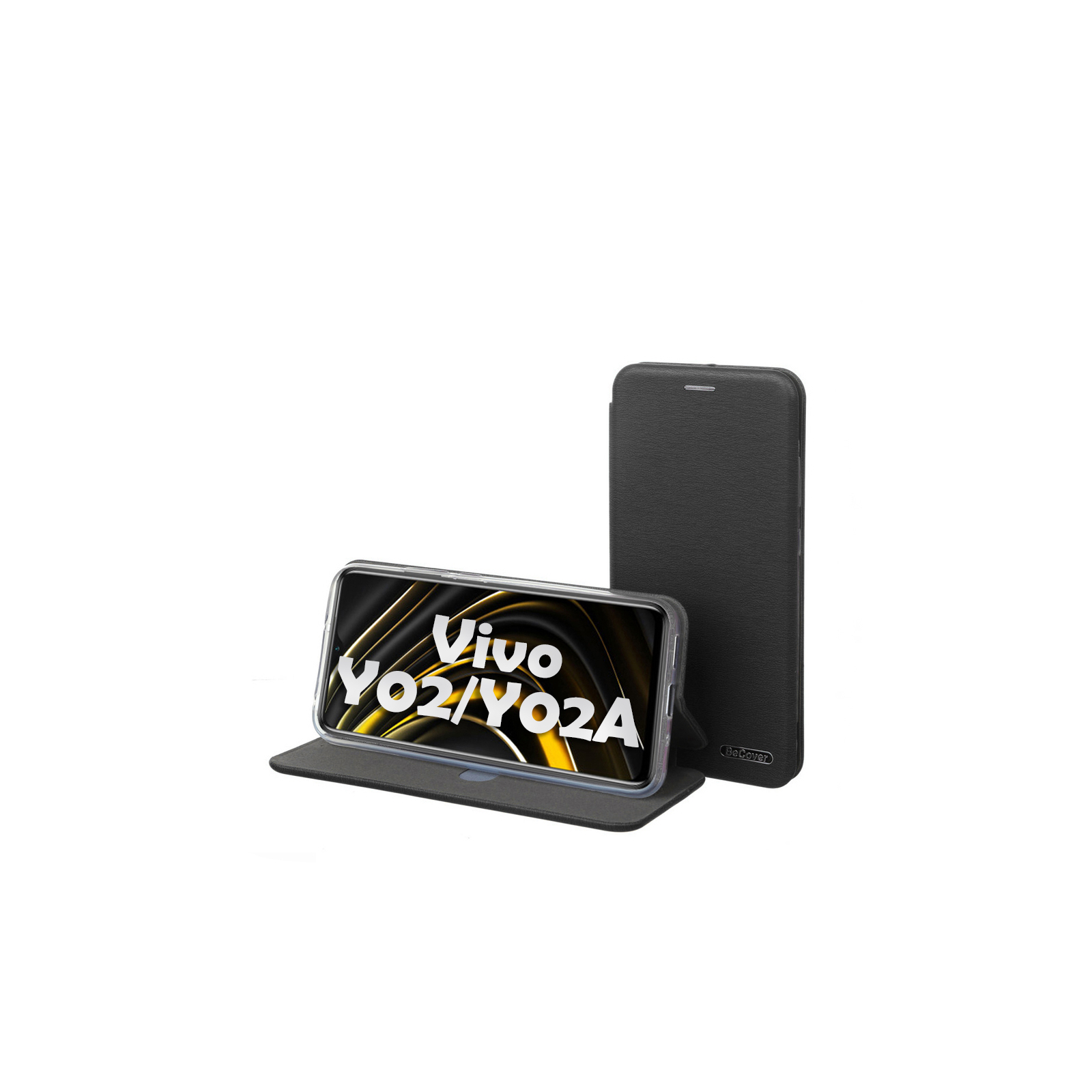 Чехол для мобильного телефона BeCover Exclusive Vivo Y02/Y02A Black (709077) изображение 6