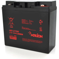 Photos - UPS Battery MERLION Батарея до ДБЖ  HR1270W, 12V 20Ah  (HR1270W)