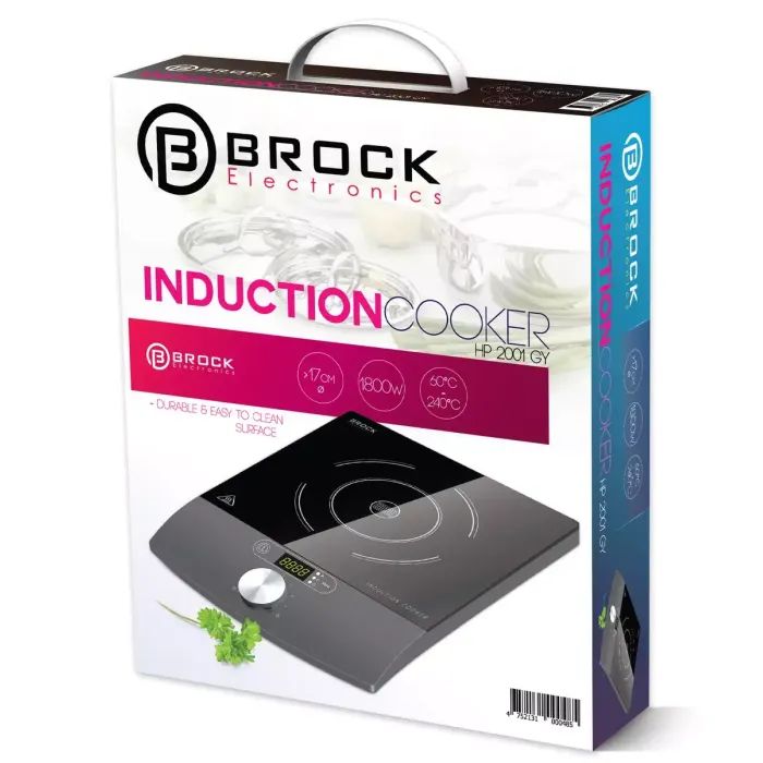 Настільна плита Brock HP 2001 GY (HP2001GY) зображення 2