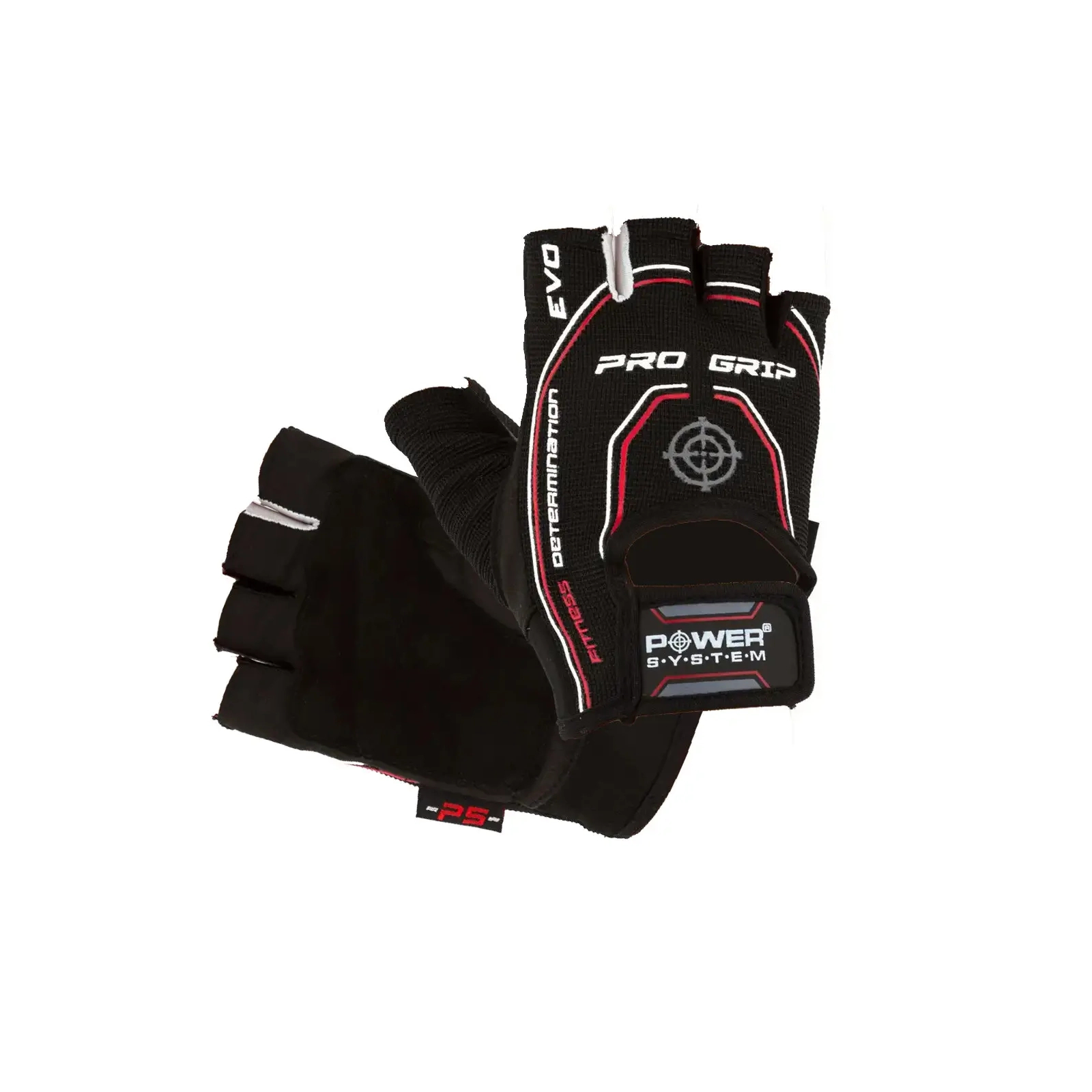 Перчатки для фитнеса Power System Pro Grip EVO PS-2250E Black L (PS_2250E_L_Black) изображение 2
