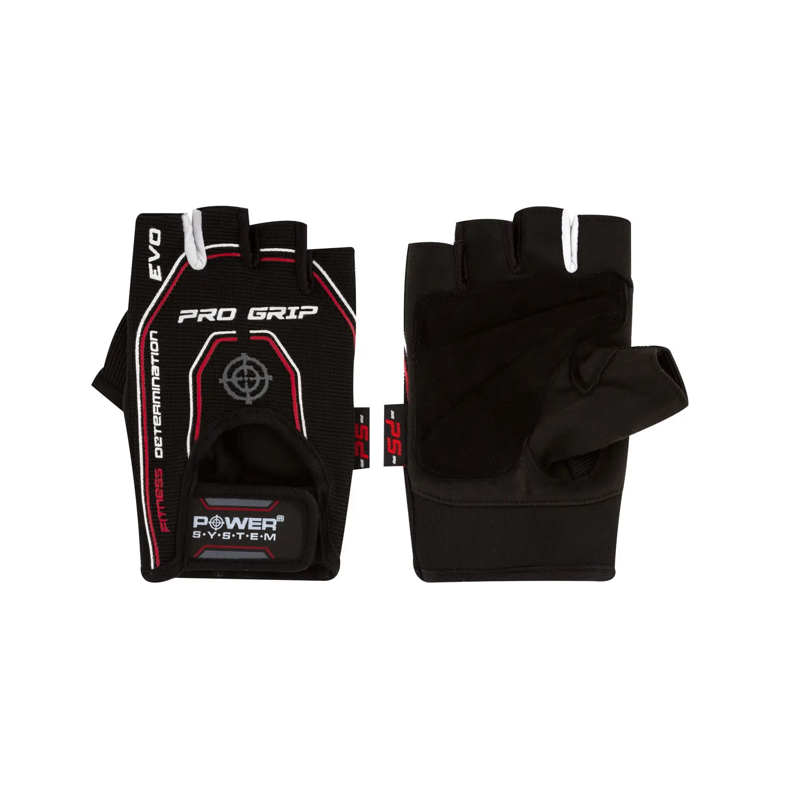 Перчатки для фитнеса Power System Pro Grip EVO PS-2250E Black L (PS_2250E_L_Black) изображение 3