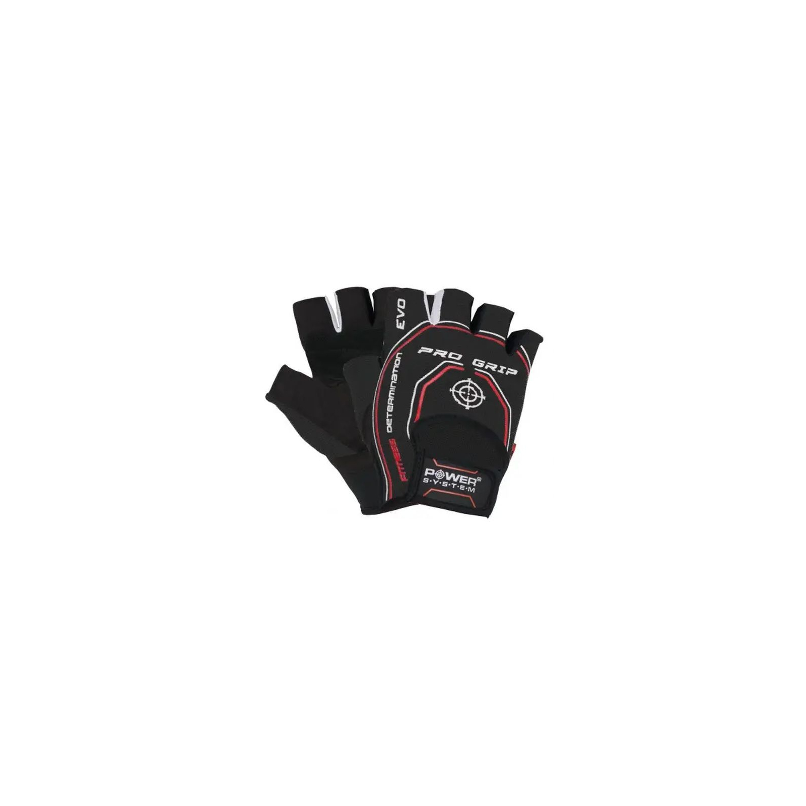 Рукавички для фітнесу Power System Pro Grip EVO PS-2250E Black L (PS_2250E_L_Black)