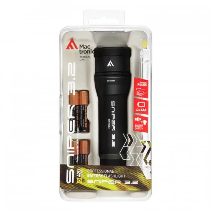 Фонарь Mactronic Sniper 3.2 (420 Lm) Silent Switch (THH0062) изображение 7