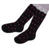 Колготки дитячі UCS Socks з квіточками (M0C0301-2289-86G-black) зображення 2