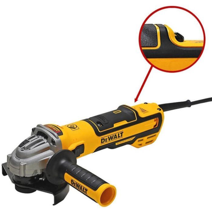 Шліфувальна машина DeWALT 1700 Вт, 2200-10500 об/хв, d=125 мм (DWE4357) зображення 2