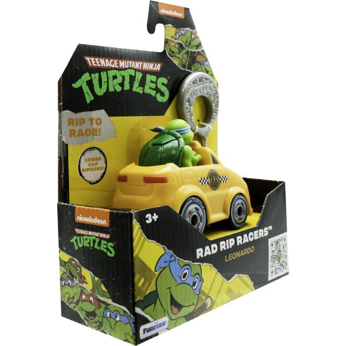 Игровой набор Funrise TMNT Черепашки-ниндзя классические Гонщик с лаунчером Леонардо (71017) изображение 6