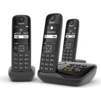 Телефон DECT Gigaset AS690 AM TRIO Black (L36852H2836S311) изображение 2
