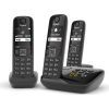 Телефон DECT Gigaset AS690 AM TRIO Black (L36852H2836S311) изображение 2