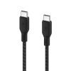 Дата кабель USB-C to USB-C 2.0m 100W black Belkin (CAB014BT2MBK) изображение 3