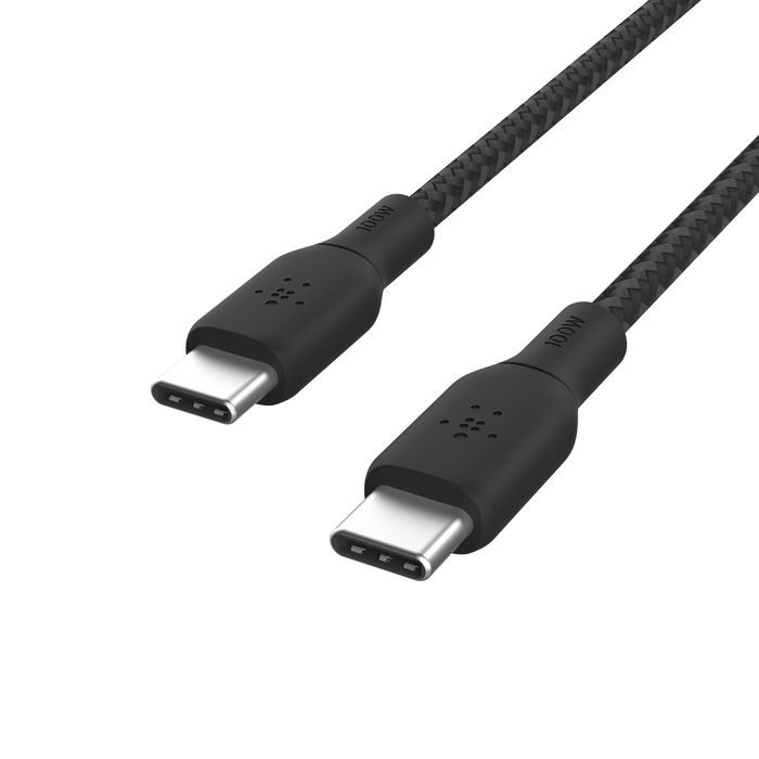 Дата кабель USB-C to USB-C 2.0m 100W black Belkin (CAB014BT2MBK) изображение 5