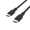Дата кабель USB-C to USB-C 2.0m 100W black Belkin (CAB014BT2MBK) изображение 5