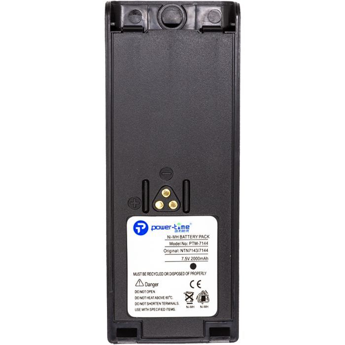 Аккумуляторная батарея Motorola GP900 Ni-MH 7.5V 2000mAh Power-Time (PTM-7144) изображение 4