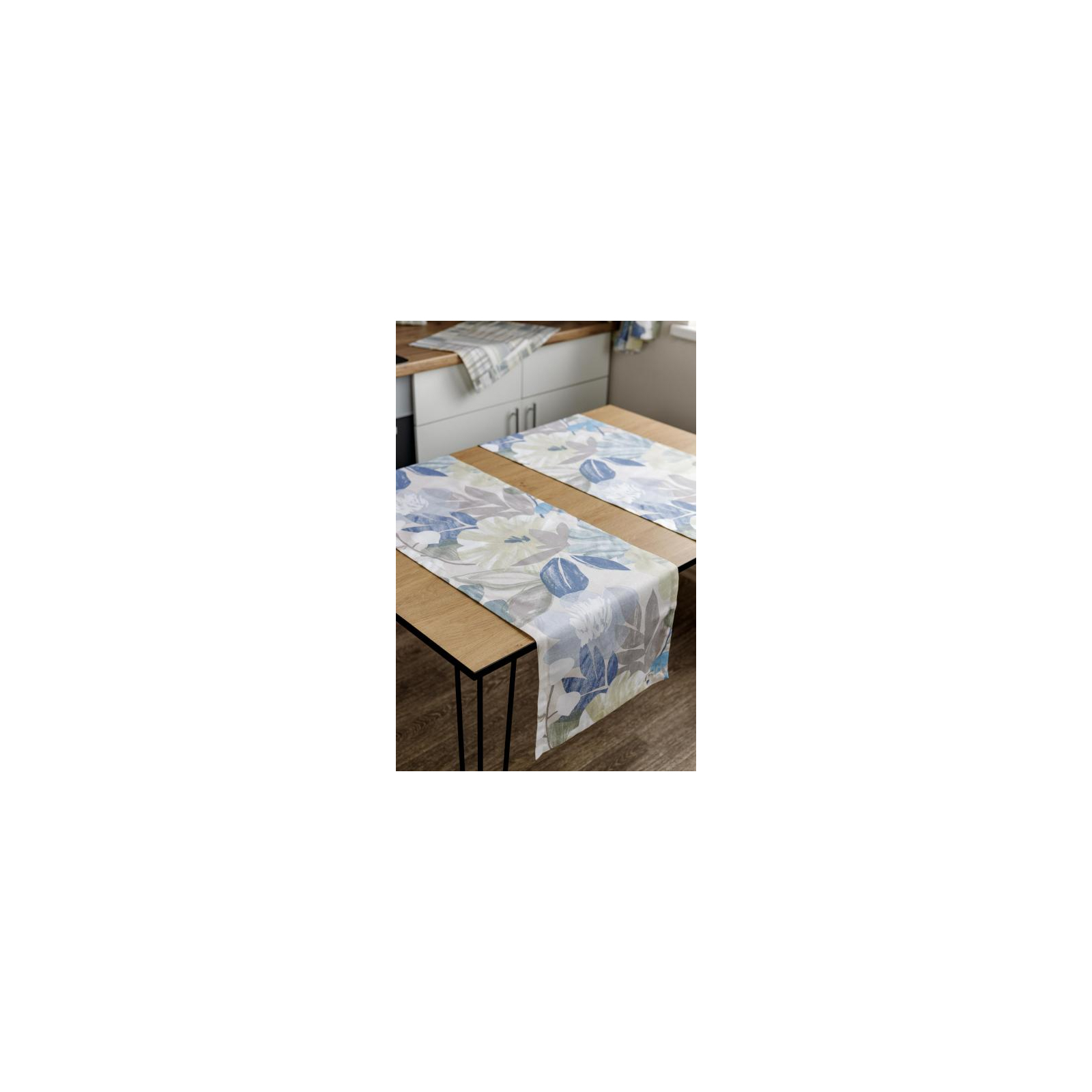 Дорожка на стол Прованс Голубые Цветы 140х40 см (4823093449626) изображение 3