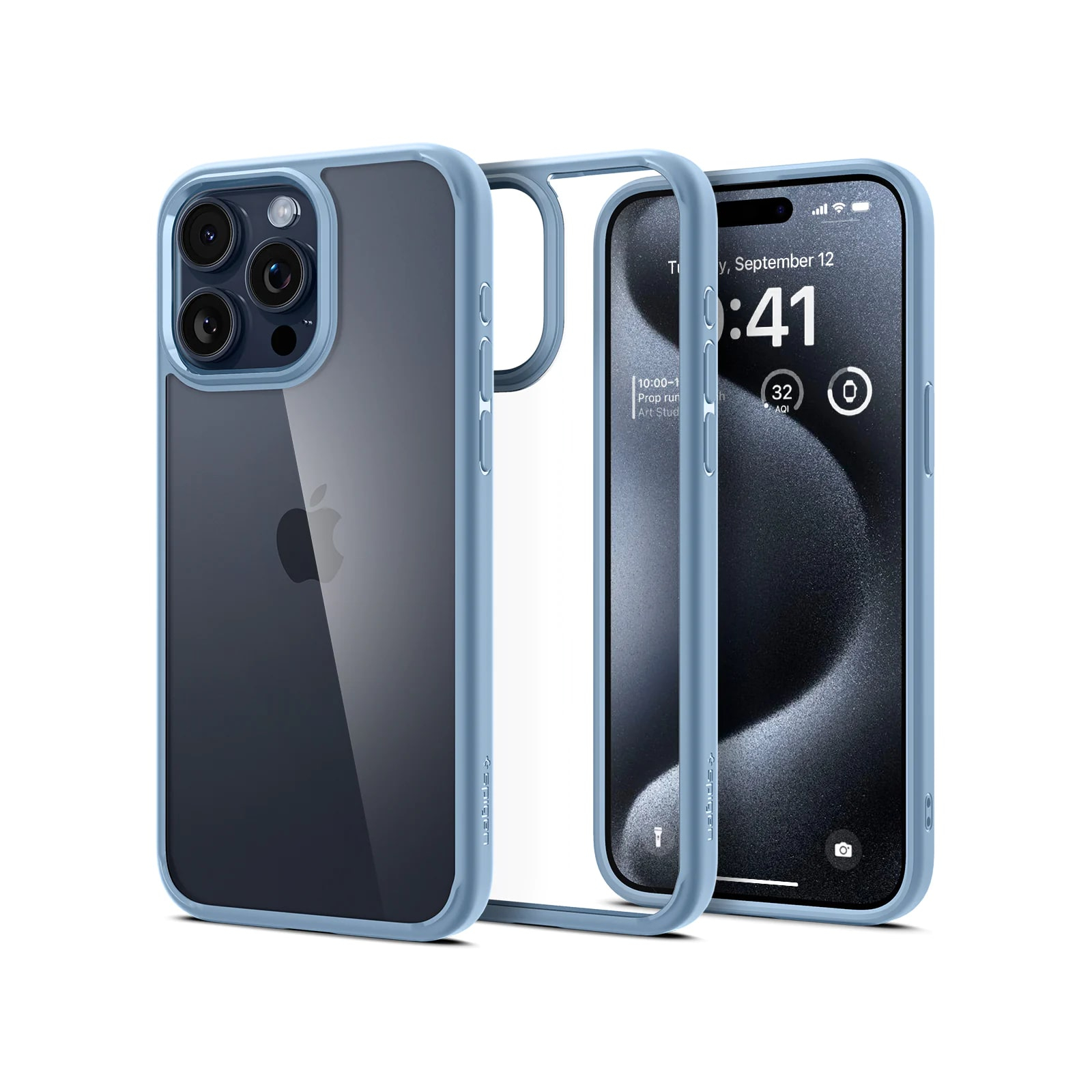Чохол до мобільного телефона Spigen Apple iPhone 15 Pro Max Ultra Hybrid Navy Blue (ACS06573) зображення 2
